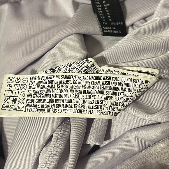 Mini Skirt Set - Forever 21 Cropped Cami Tank Top & Mini Skirt Set Lavender Sz S - Picture 15 of 16